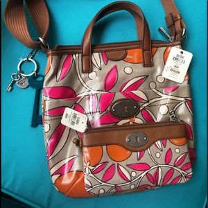 Fossil key per Cosby bag and small bag